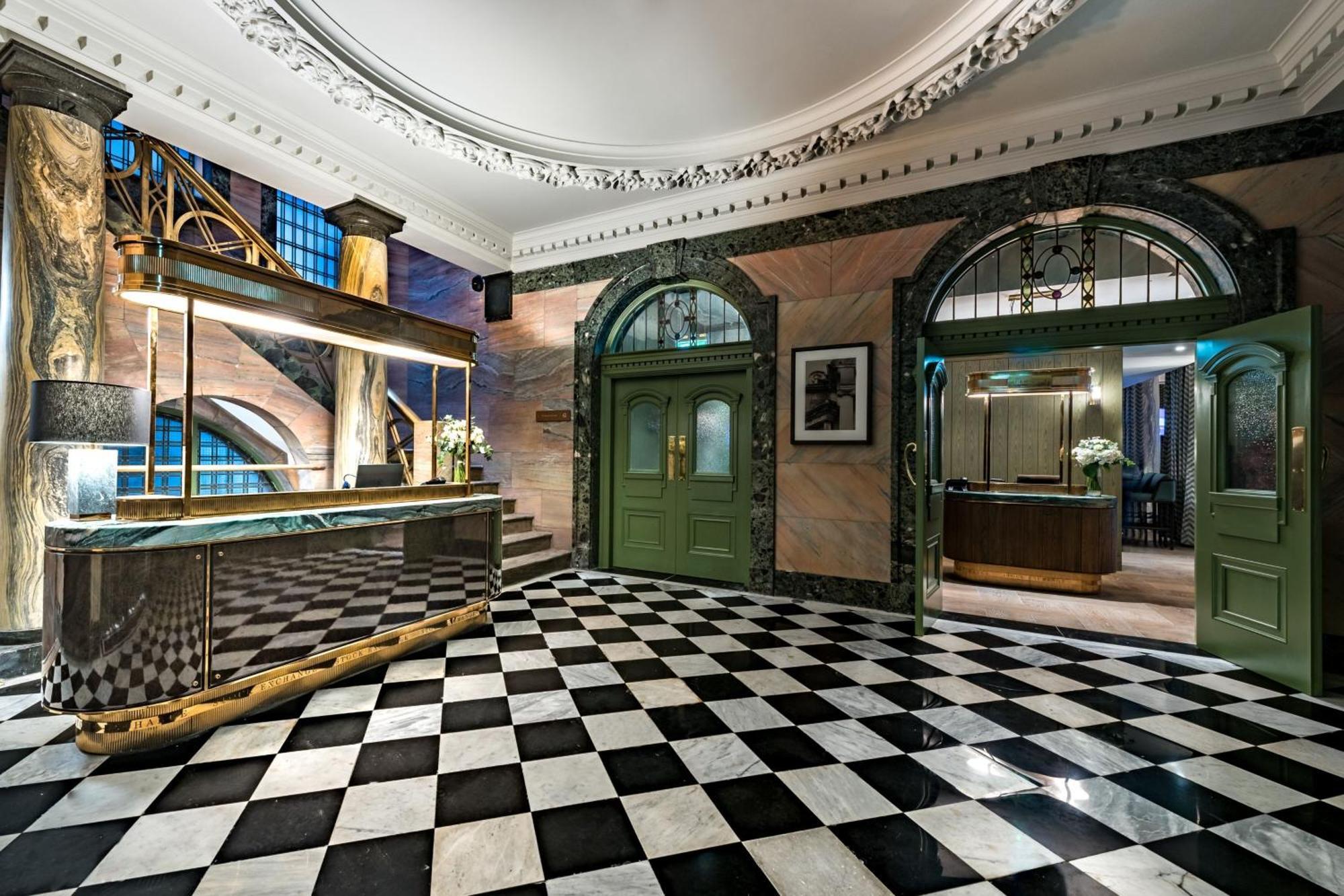 Stock Exchange Hotel, Manchester, Autograph Collection Luaran gambar The hotel's lobby